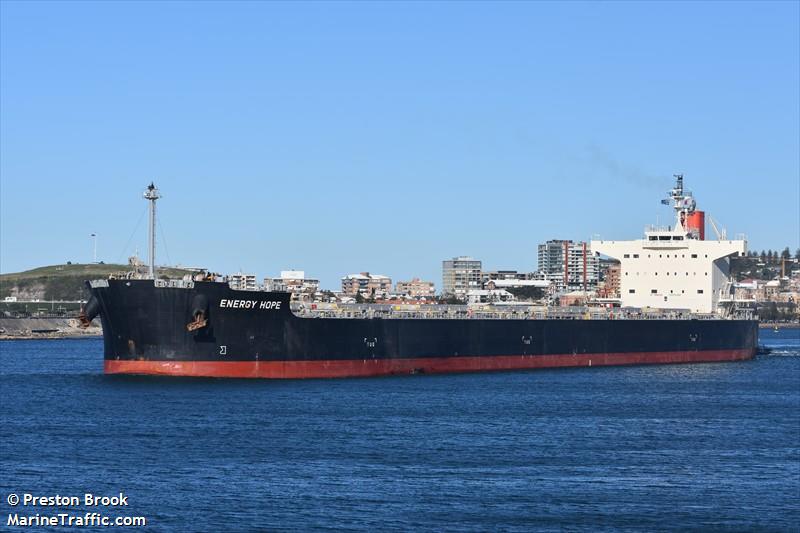 energy hope (Bulk Carrier) - IMO 9602356, MMSI 373744000, Call Sign 3FGC4 under the flag of Panama