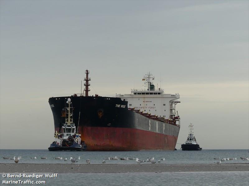 the wise (Bulk Carrier) - IMO 9318606, MMSI 374780000, Call Sign 3FLA3 under the flag of Panama