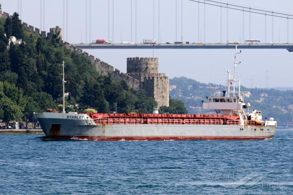 starlet (General Cargo Ship) - IMO 8401559, MMSI 375166000, Call Sign J8B5055 under the flag of St Vincent & Grenadines