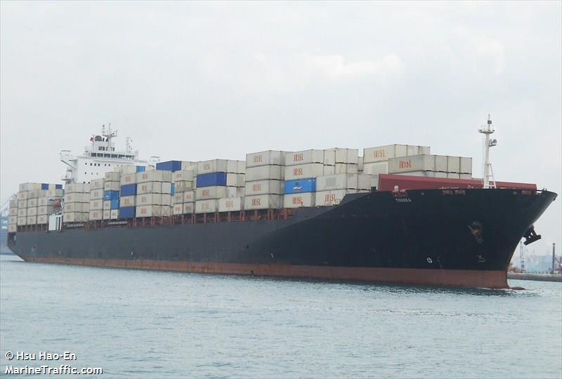 touska (Container Ship) - IMO 9328900, MMSI 422032600, Call Sign EPBS4 under the flag of Iran