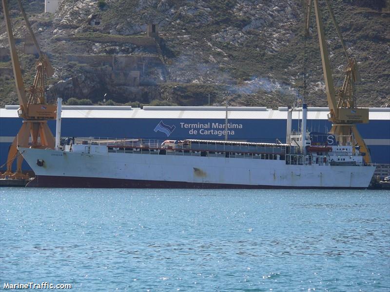 freedom (Livestock Carrier) - IMO 7104972, MMSI 450421000, Call Sign ODQV under the flag of Lebanon