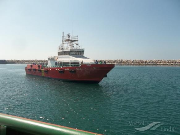 barag 1 (Offshore Tug/Supply Ship) - IMO 9693513, MMSI 470304000, Call Sign A6E2764 under the flag of UAE