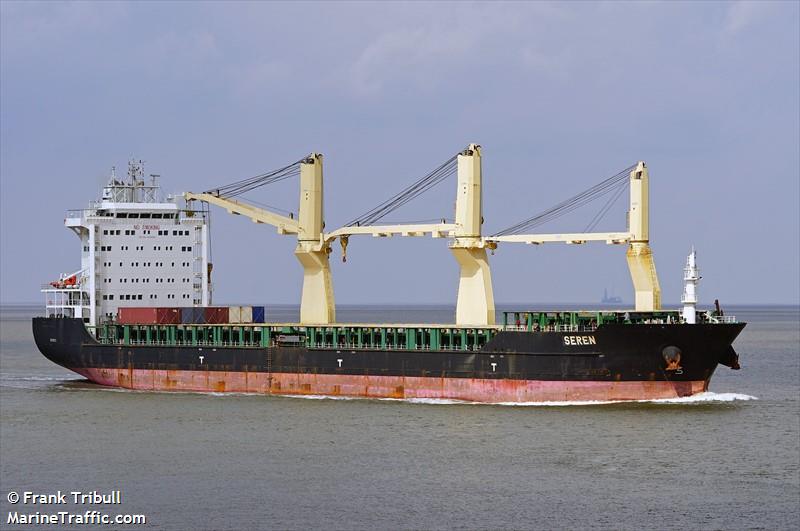 seren (General Cargo Ship) - IMO 9458391, MMSI 477243300, Call Sign VRLT6 under the flag of Hong Kong