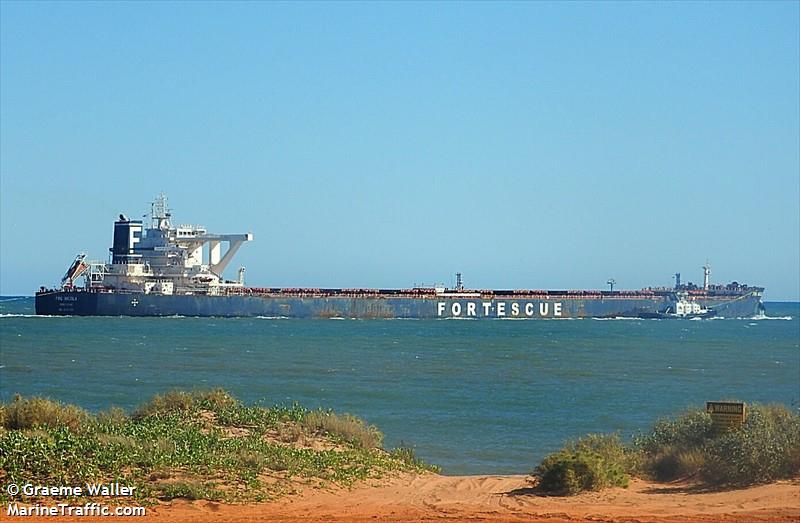 fmg nicola (Bulk Carrier) - IMO 9747778, MMSI 477692300, Call Sign VRQH3 under the flag of Hong Kong