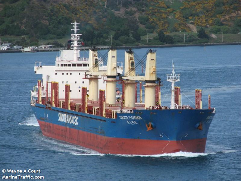 yangtze flourish (Bulk Carrier) - IMO 9584229, MMSI 477700900, Call Sign VRKF3 under the flag of Hong Kong