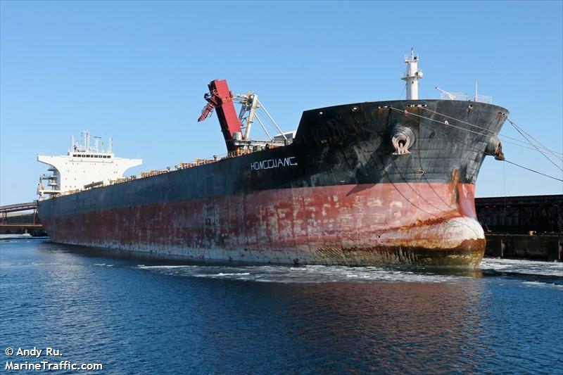 ocean diamond (Bulk Carrier) - IMO 9599573, MMSI 477847100, Call Sign VRJX5 under the flag of Hong Kong