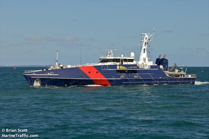 cape st george (Patrol Vessel) - IMO 9665774, MMSI 503750000, Call Sign VHIL under the flag of Australia