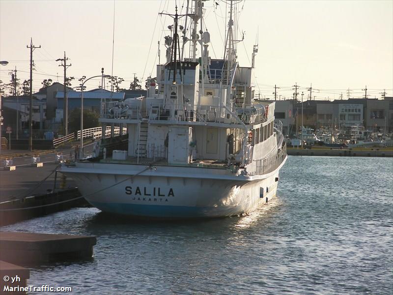 km salila (Fishing Vessel) - IMO 9012185, MMSI 525016556, Call Sign PNDG under the flag of Indonesia