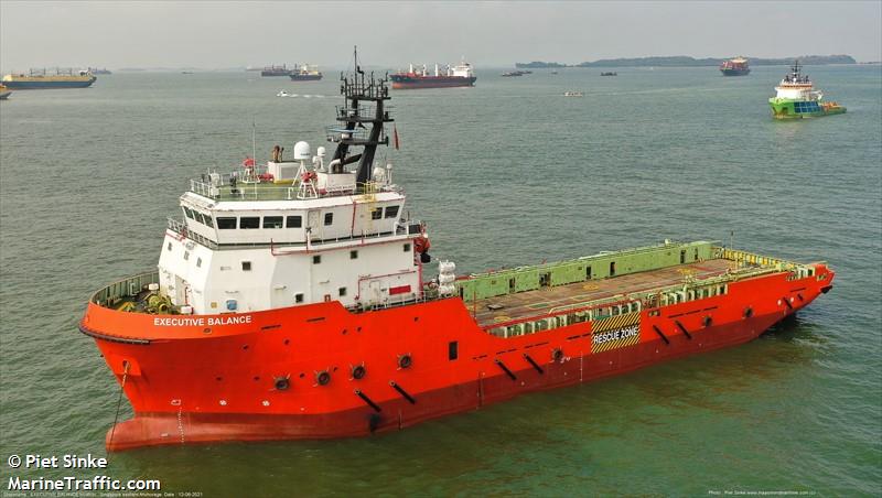 executive balance (Offshore Tug/Supply Ship) - IMO 9745031, MMSI 533130828, Call Sign 9MYE7 under the flag of Malaysia