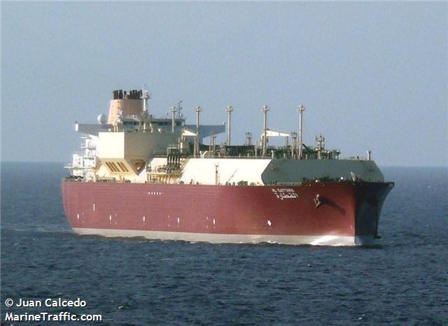 al gattara (LNG Tanker) - IMO 9337705, MMSI 538002917, Call Sign V7MX3 under the flag of Marshall Islands