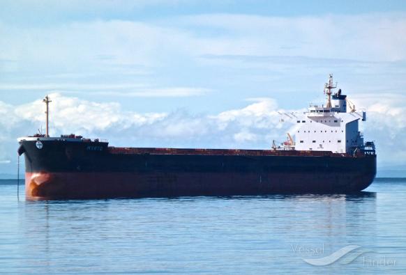 myrto (Bulk Carrier) - IMO 9518086, MMSI 538004996, Call Sign V7AH5 under the flag of Marshall Islands