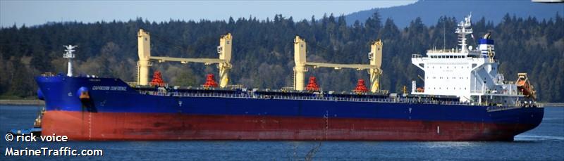 capricorn confidence (Bulk Carrier) - IMO 9878369, MMSI 538008494, Call Sign V7A2428 under the flag of Marshall Islands