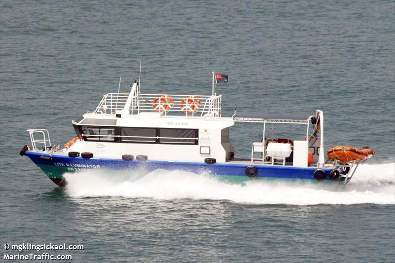lita illuminator (Passenger ship) - IMO , MMSI 563024080 under the flag of Singapore