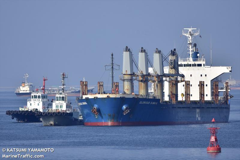 glorious sawara (Bulk Carrier) - IMO 9550280, MMSI 563057100, Call Sign 9V9360 under the flag of Singapore