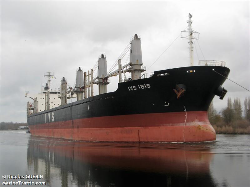 ivs ibis (Bulk Carrier) - IMO 9604744, MMSI 566421000, Call Sign 9V9344 under the flag of Singapore