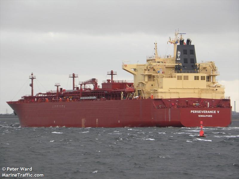 perseverance v (LPG Tanker) - IMO 9730139, MMSI 566621000, Call Sign 9V3115 under the flag of Singapore