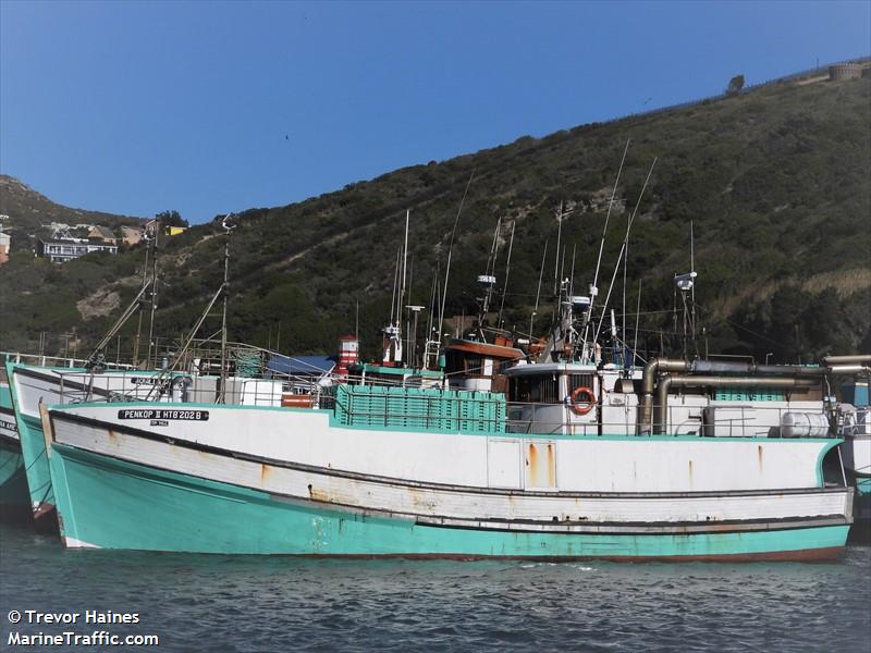 penkop ii (Fishing vessel) - IMO , MMSI 601710000 under the flag of South Africa