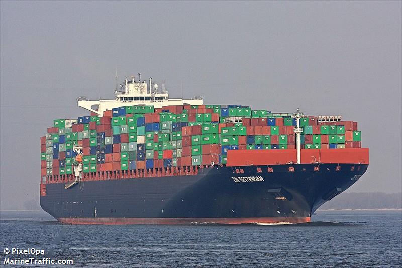 zim rotterdam (Container Ship) - IMO 9398450, MMSI 636014222, Call Sign A8SI8 under the flag of Liberia