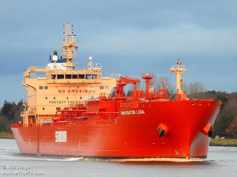 navigator luga (LPG Tanker) - IMO 9761164, MMSI 636017417, Call Sign D5KV9 under the flag of Liberia