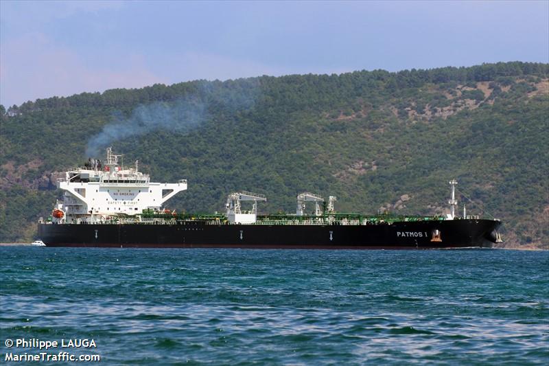 patmos i (Crude Oil Tanker) - IMO 9800245, MMSI 636018205, Call Sign D5OQ4 under the flag of Liberia