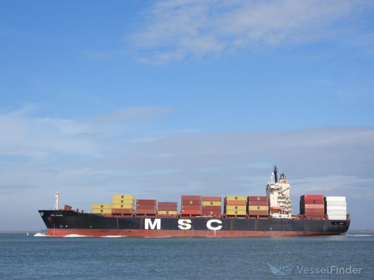 msc jeanne (Container Ship) - IMO 9135638, MMSI 636018268, Call Sign D5OY3 under the flag of Liberia