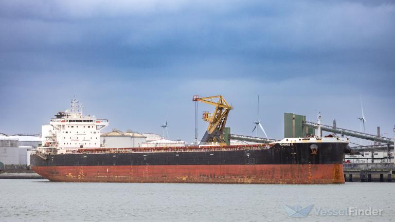 ioannis k (Bulk Carrier) - IMO 9706774, MMSI 636018831, Call Sign D5RO9 under the flag of Liberia