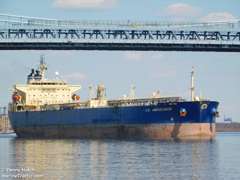 lr1 ambassador (Crude Oil Tanker) - IMO 9307085, MMSI 636018861, Call Sign D5RS6 under the flag of Liberia