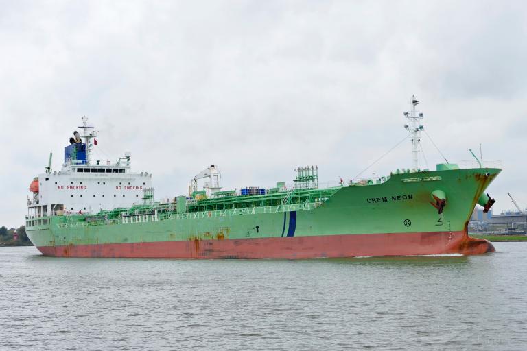 chem neon (Chemical/Oil Products Tanker) - IMO 9815264, MMSI 636019203, Call Sign D5TK7 under the flag of Liberia