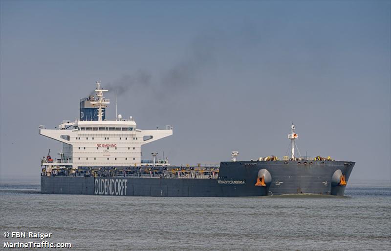 redmer oldendorff (Bulk Carrier) - IMO 9463669, MMSI 636092818, Call Sign D5JV9 under the flag of Liberia