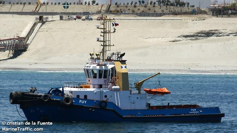 fuy (Tug) - IMO 9528976, MMSI 725000763, Call Sign CA3121 under the flag of Chile