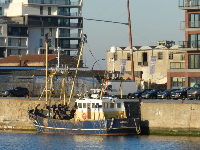 fv n82 nautilus (Fishing vessel) - IMO , MMSI 205026000, Call Sign OPDD under the flag of Belgium