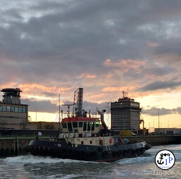 tug 10 (Tug) - IMO , MMSI 205351190, Call Sign OT3511 under the flag of Belgium