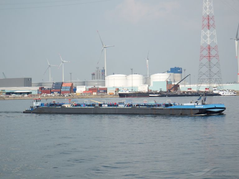 wapper (Tanker) - IMO , MMSI 205535390, Call Sign OT5353 under the flag of Belgium