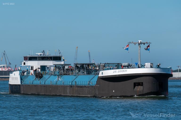 lng london (Tanker) - IMO , MMSI 205549290, Call Sign OT5492 under the flag of Belgium