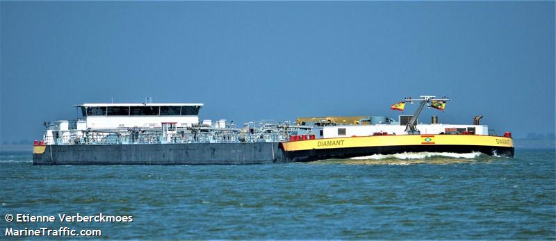 diamant (Tanker) - IMO , MMSI 205555490, Call Sign OT5554 under the flag of Belgium