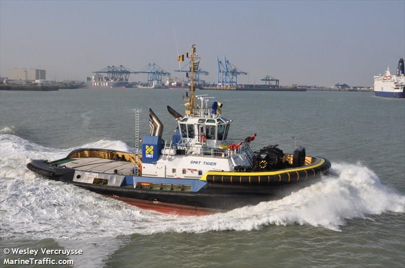 vb tiger (Tug) - IMO 9454888, MMSI 205565000, Call Sign ORPO under the flag of Belgium