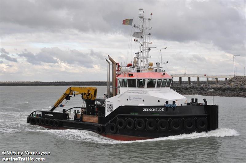 zeeschelde (Tug) - IMO 9641596, MMSI 205639000, Call Sign ORBT under the flag of Belgium