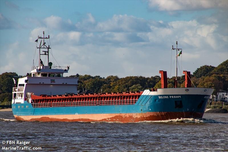 selene prahm (General Cargo Ship) - IMO 9100059, MMSI 211219630, Call Sign DCNG under the flag of Germany