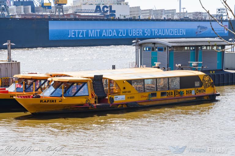 rafiki (Passenger ship) - IMO , MMSI 211437310, Call Sign DH9843 under the flag of Germany