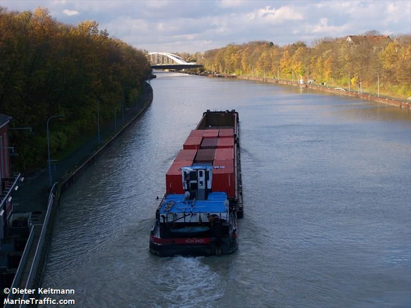 sch 2407 (Cargo ship) - IMO , MMSI 211518770, Call Sign DF6179 under the flag of Germany