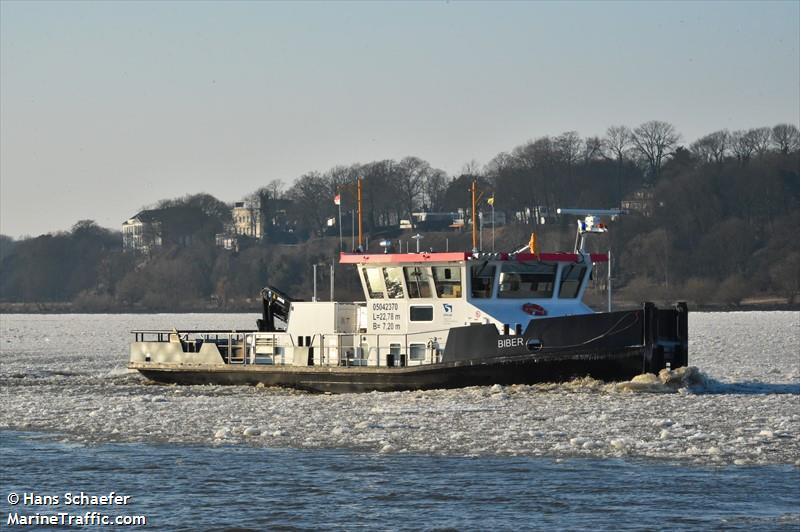 biber (Other type) - IMO , MMSI 211630360, Call Sign DG5267 under the flag of Germany