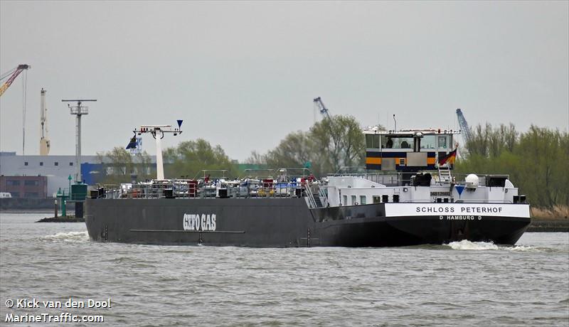 schloss peterhof (Tanker) - IMO , MMSI 211785120, Call Sign DJ9601 under the flag of Germany