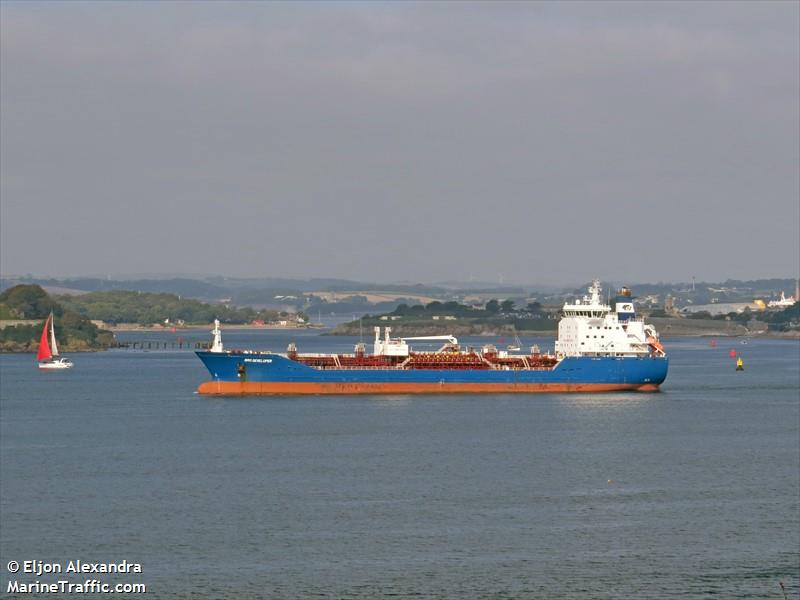 bro developer (Chemical/Oil Products Tanker) - IMO 9313125, MMSI 219260000, Call Sign OZGE2 under the flag of Denmark