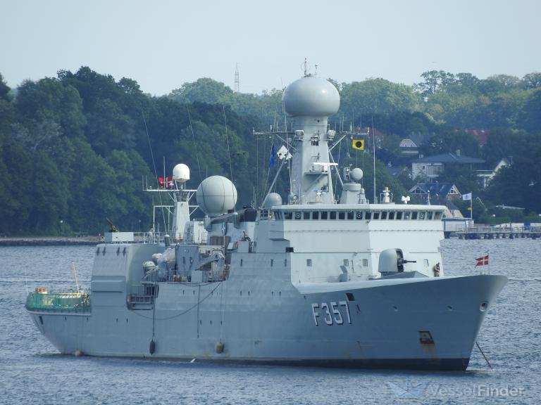 hdms thetis (Military ops) - IMO , MMSI 219522000, Call Sign OUEU under the flag of Denmark