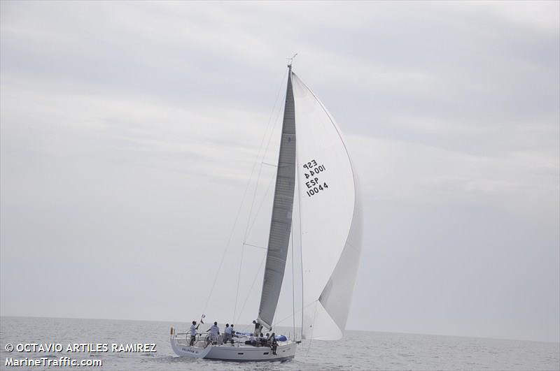 felipeva sexta (Sailing vessel) - IMO , MMSI 225966730 under the flag of Spain