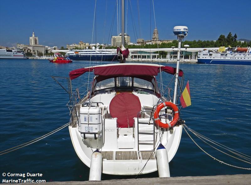 alannah (Sailing vessel) - IMO , MMSI 225982280 under the flag of Spain