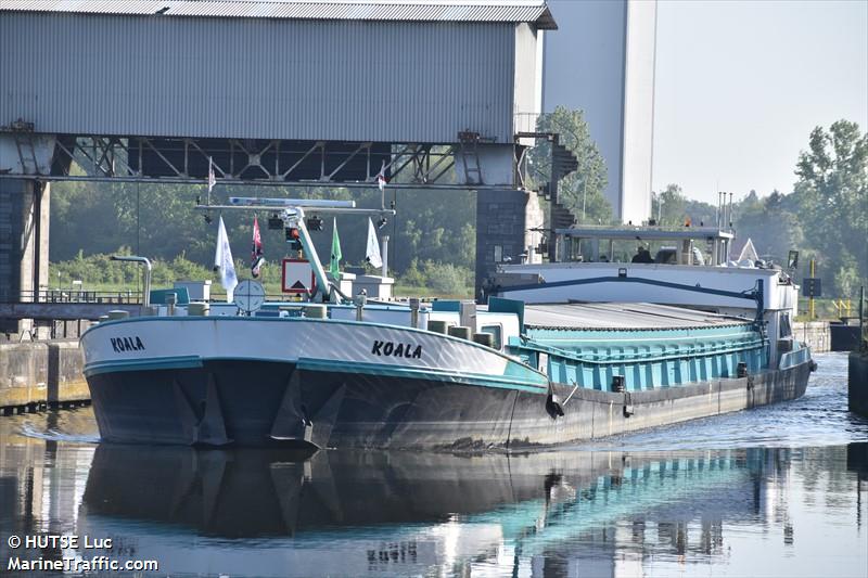 koala (Cargo ship) - IMO , MMSI 227097440, Call Sign FM4911 under the flag of France