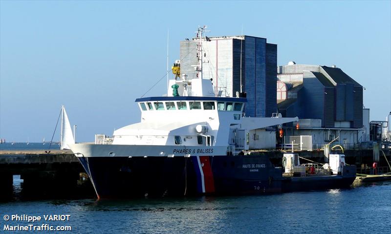 hauts de france (Buoy/Lighthouse Vessel) - IMO 8988193, MMSI 228165800, Call Sign FQFP under the flag of France