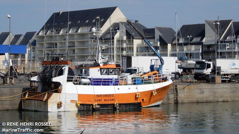 fv mary christo 2 (Fishing vessel) - IMO , MMSI 228288000, Call Sign FHZE under the flag of France