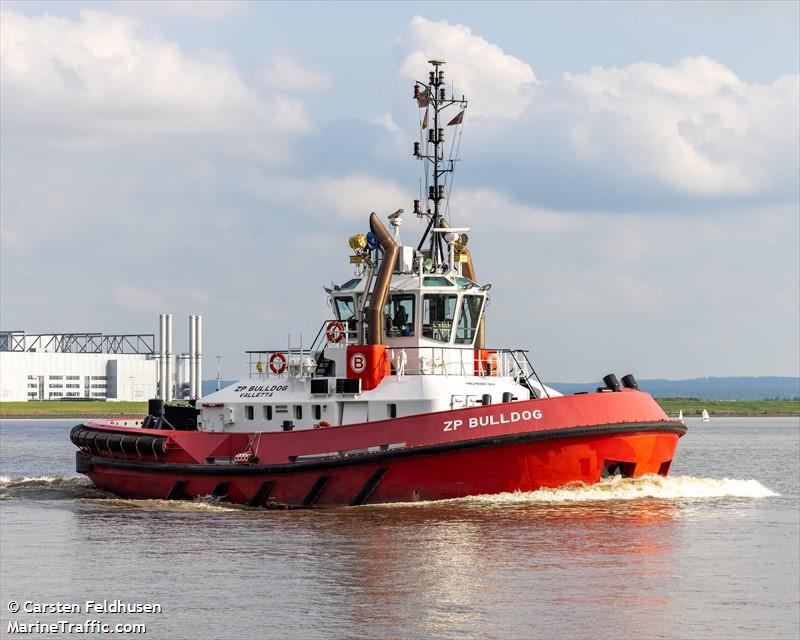 zp bulldog (Tug) - IMO 9597367, MMSI 229294000, Call Sign 9HA3212 under the flag of Malta